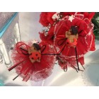 12 Ethnic Ladybug Capias or Corsages Party Favor Cake Decorations
